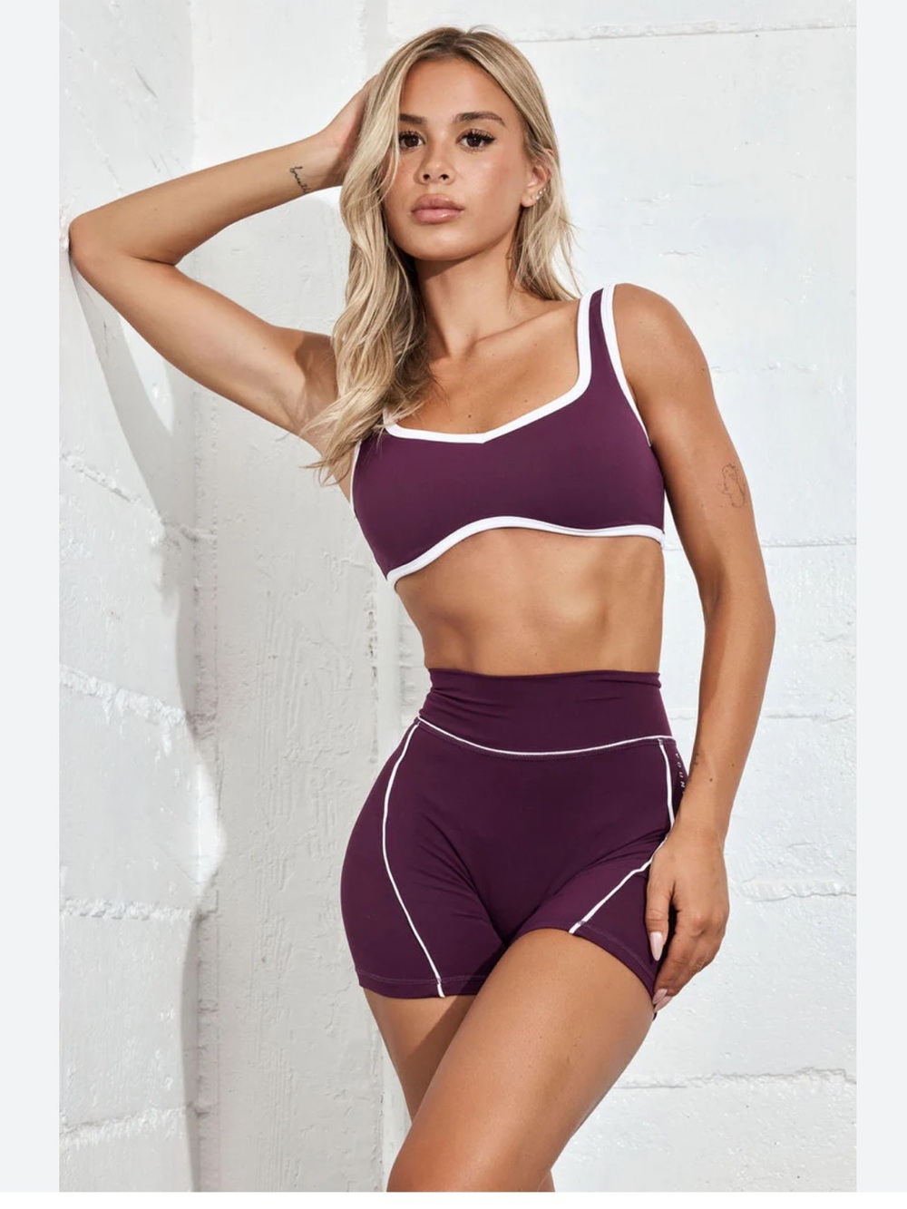 YoungLa ELEVATE OUTLINE BRA & SHORTS matching set
